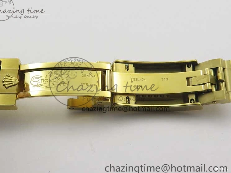 MiroTime 0214 Popular Andrea Pirlo Project Skeleton Submariner YG VRF Best Edition on YG Bracelet SA 2981